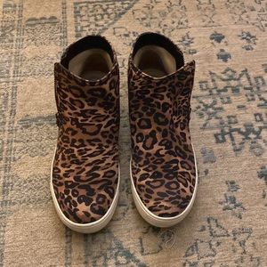 Leopard high tops